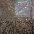 Rose Gold Sequin Off Shoulder Party Jumpsuit Romper  XL