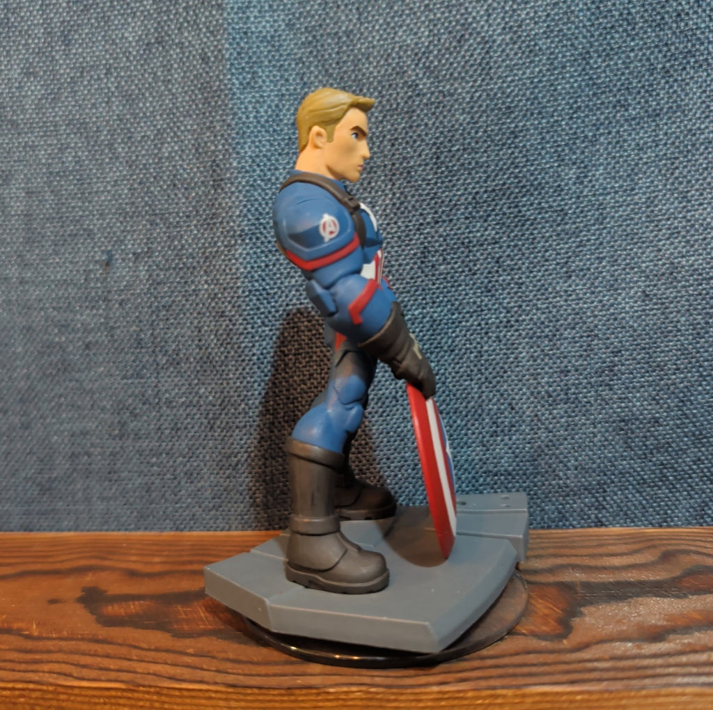 Disney Infinity 3.0 Captain America Unmasked PVC Figure Loose INF-1000229
