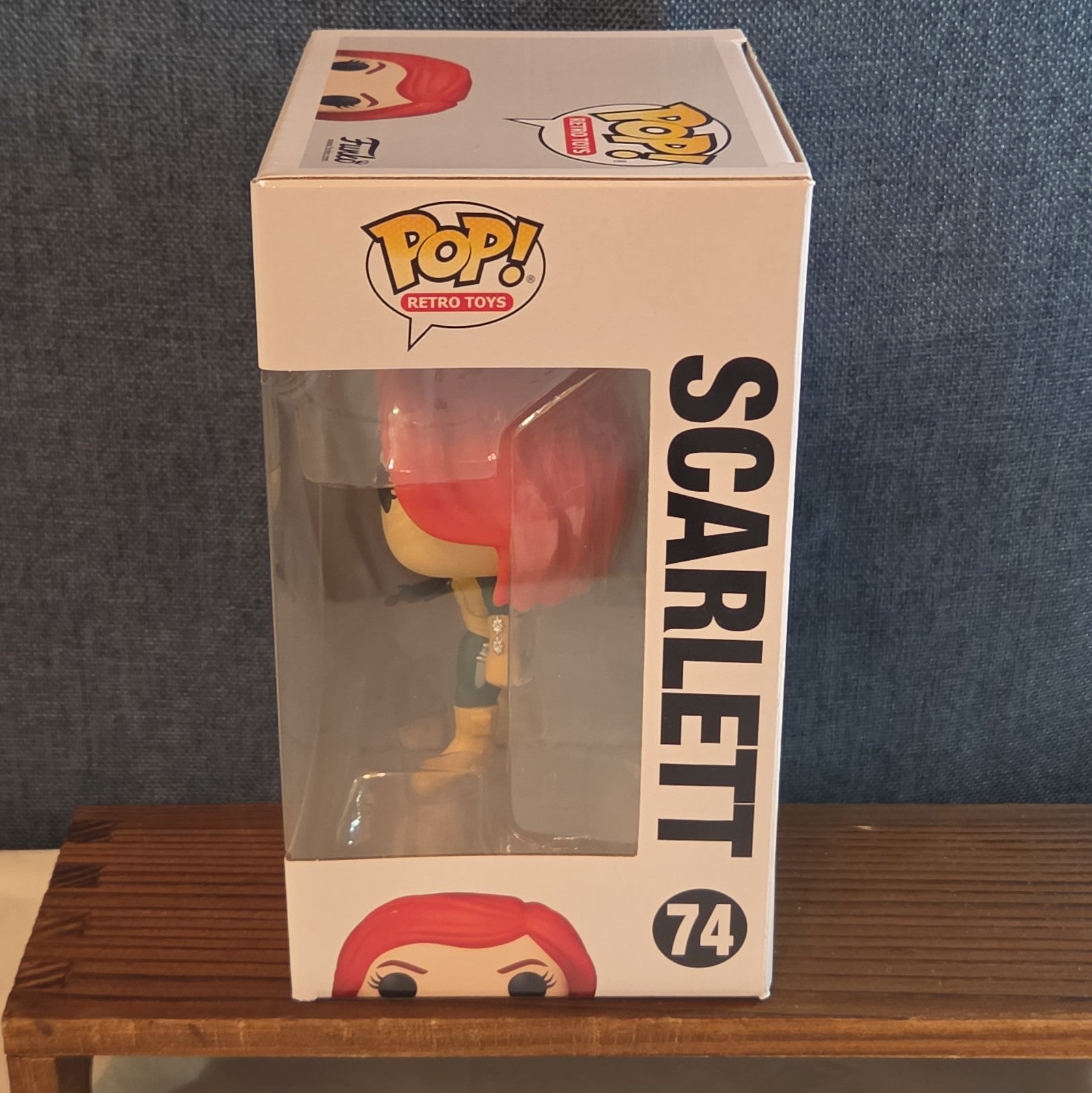Funko Pop Retro Toys G.I. Joe Scarlett #74 New in Box with Protector