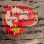 Ty Teenie Beanie Baby Spike Rhinoceros #11 McDonald’s 2000 New in Package Retire