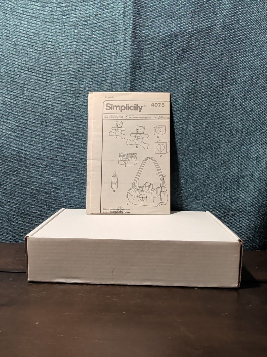Simplicity 4075 Shirley Botsford Baby Accessories Pattern 2006 Diaper Bag UNCUT
