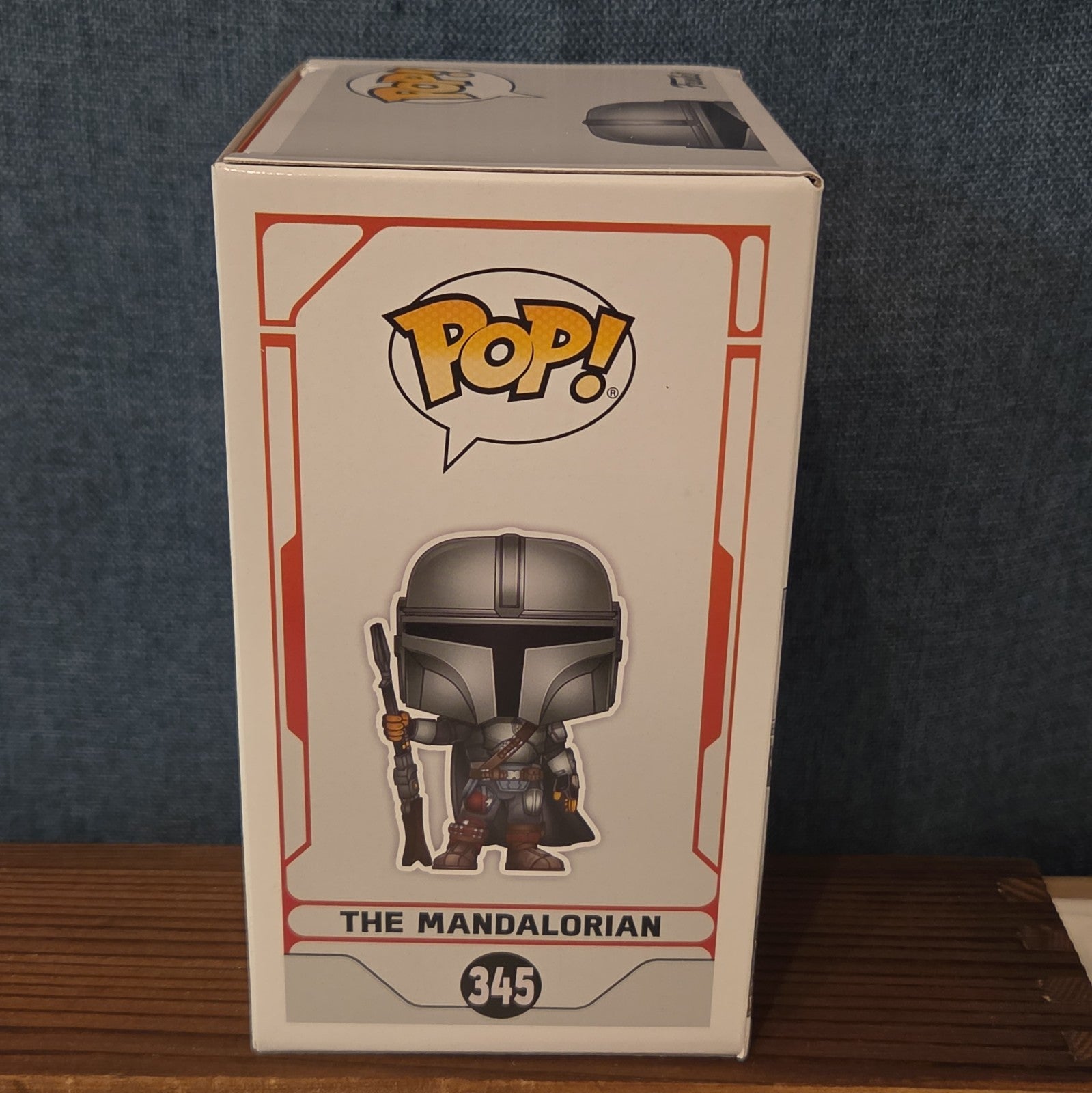 Funko Pop Star Wars The Mandalorian #345 Beskar Vinyl Figure with Protector