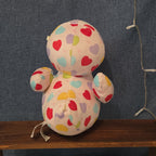 Way To Celebrate Duck Plush Heart Print Pastel Kawaii