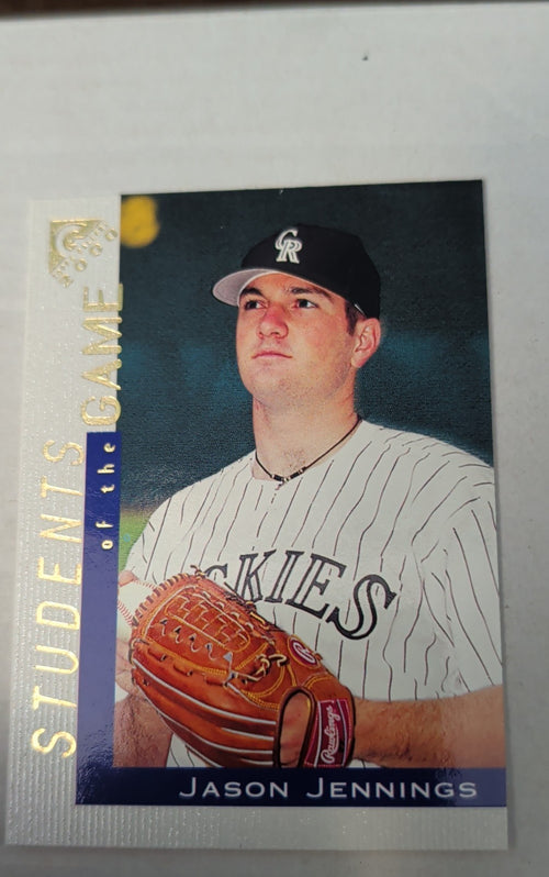 2000 Topps Gallery - Students of the Game Jason Jennings #136