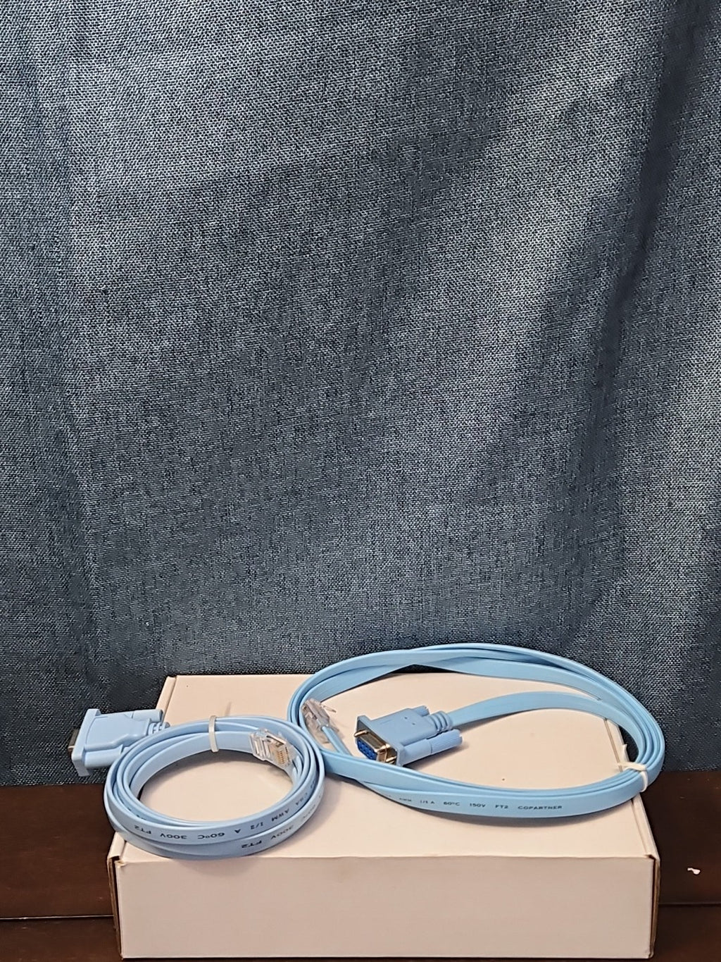 StarTech Cisco Console Cable 6ft | DB9 to RJ45 Management Router Switch | Blue