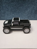 McDonald's Hummer H3T Toy Truck | 2006 Happy Meal Friction Car | Black & White