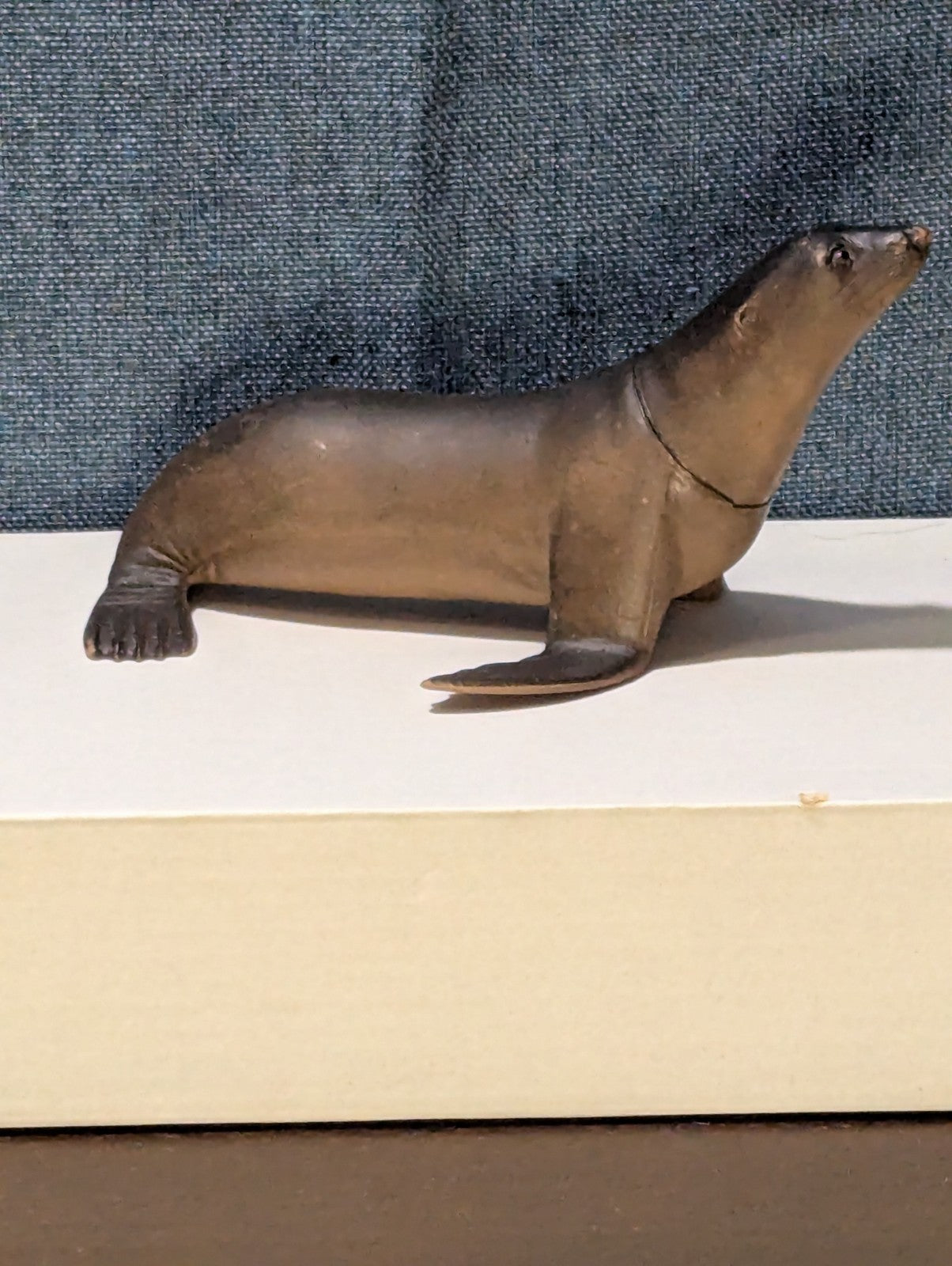 Vintage S.H. Sea Lion Figure | Realistic Ocean Animal Toy | Articulated Neck