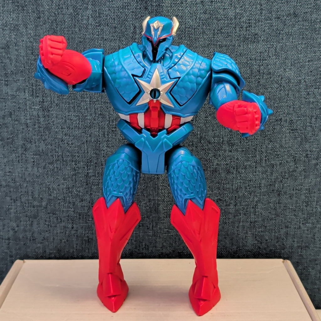 Marvel Avengers Mech Strike Monster Hunters Captain America Action Figure Hasbro