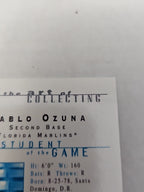 2000 Topps Gallery - Students of the Game Pablo Ozuna #133