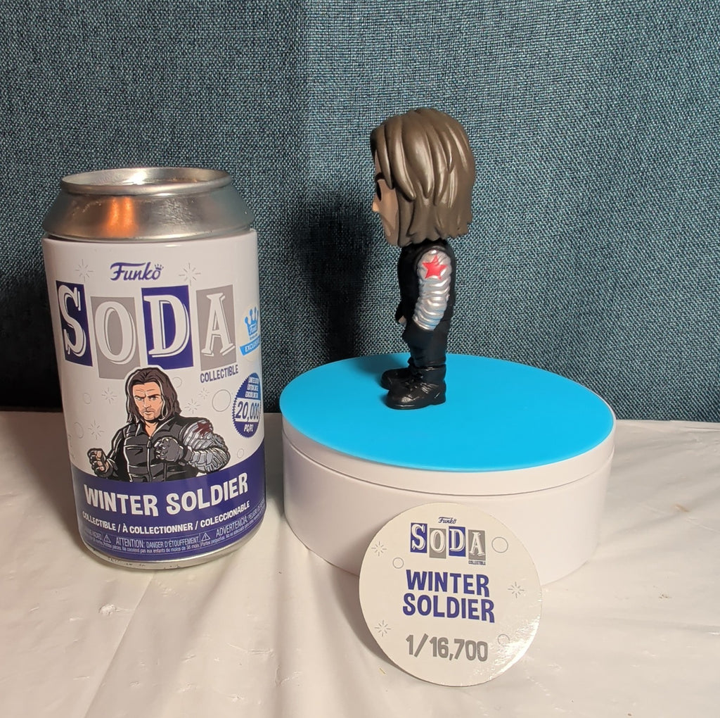 Funko Soda Winter Soldier Marvel MCU Vinyl Figure 1/16,700 w Can