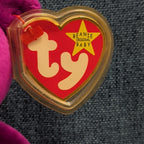 Ty Beanie Baby Millennium Bear MWMT Retired Holographic Tag Purple 2000 Y2K Toy