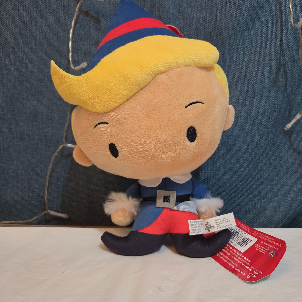 Toy Factory Hermie Elf Chibi Plush 10" Rudolph Dentist Christmas NWT