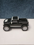 McDonald's Hummer H3T Toy Truck | 2006 Happy Meal Friction Car | Black & White