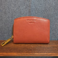 Margot New York Gina Compact Wallet Brandy Leather Boho