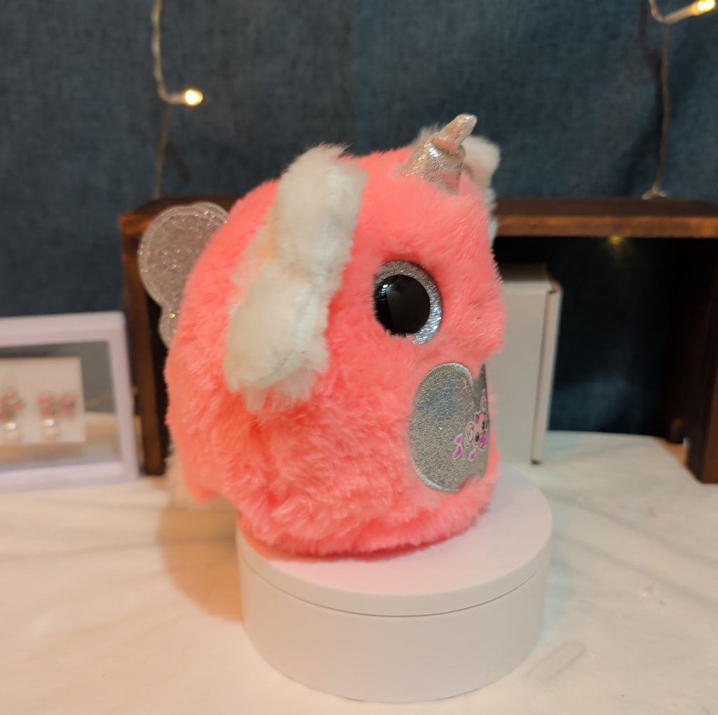 Zuru Rainbocorns Kittycorn 4" Pink Plush Sparkle Wings Y2K