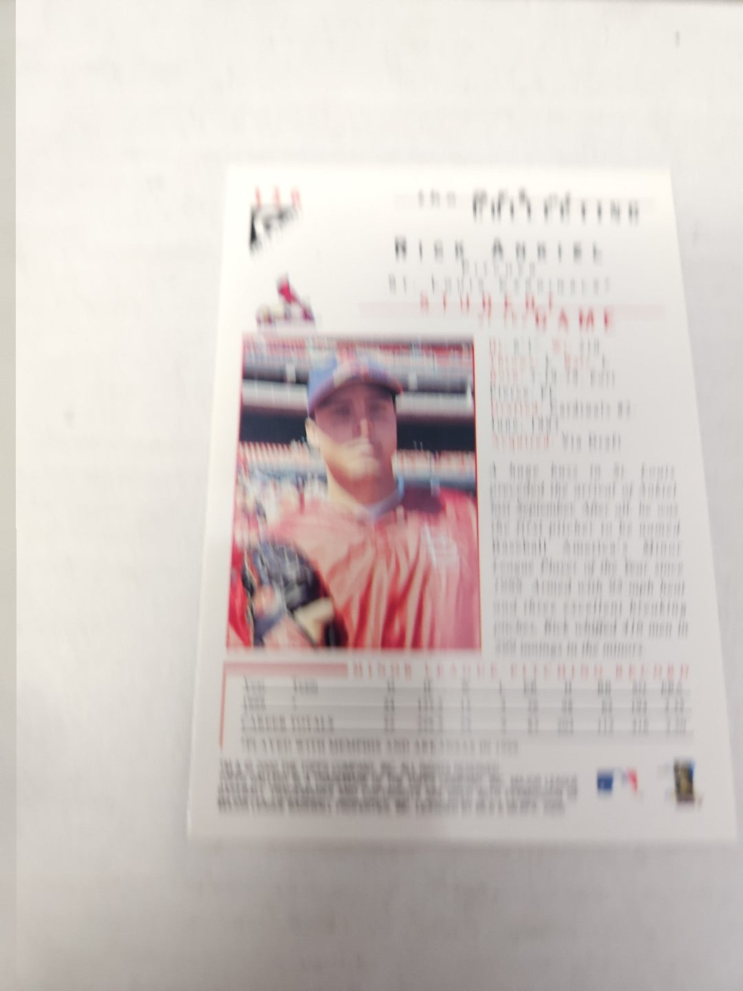2000 Topps Gallery - Students of the Game Rick Ankiel #126