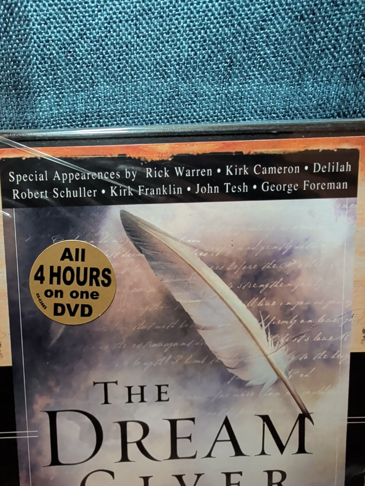 The Dream Giver DVD 2004 Bruce Wilkinson Faith Parable Factory Sealed New