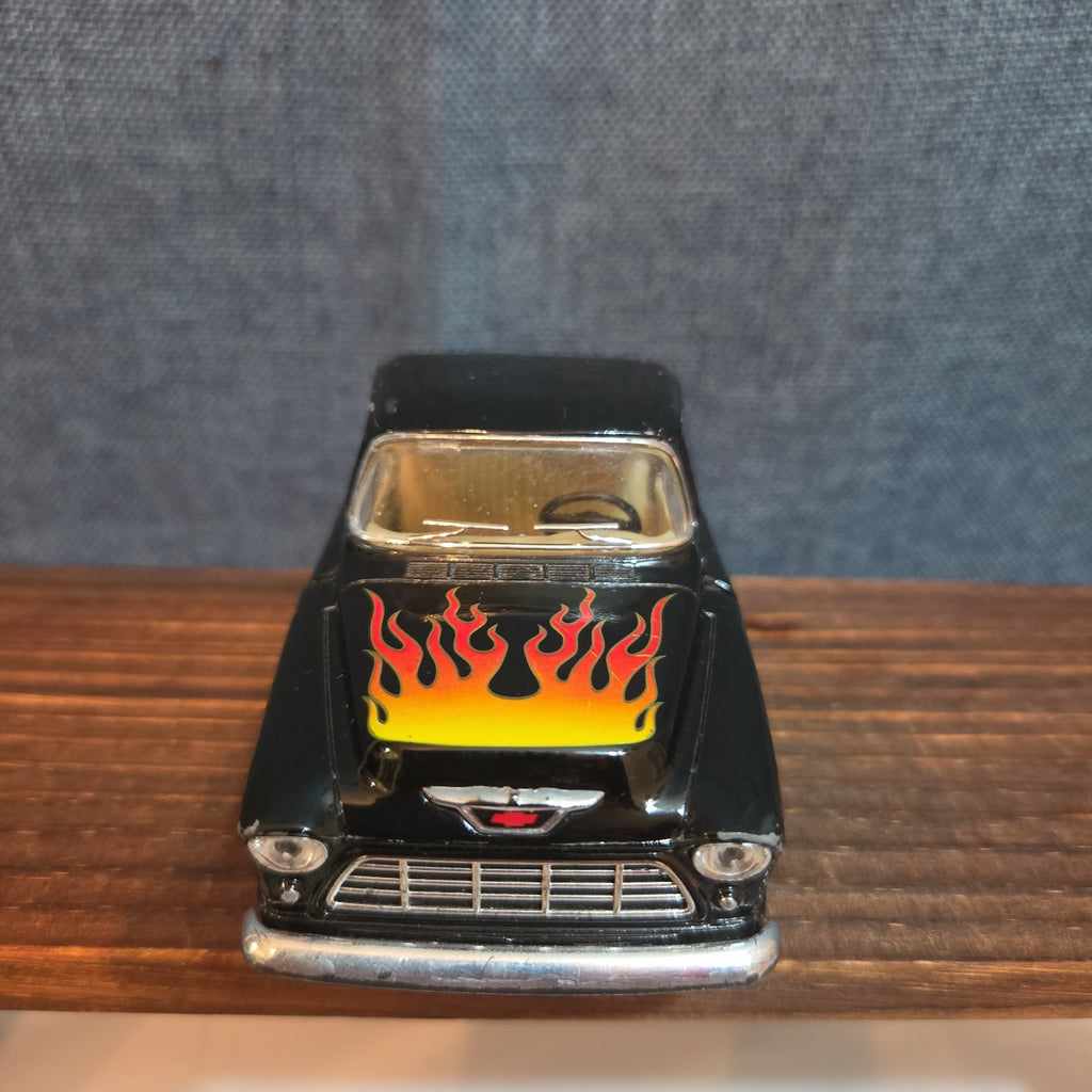 1955 Chevy Stepside Pickup Truck Diecast 1:24 Flames Hot Rod