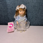 Cameo Kids Collection Porcelain Fairy Doll Blue Dress NWT 697738124490