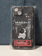 Astronaut Space Phone Case iPhone 14 Pro Max Slim Black TPU NASA Style Cover New