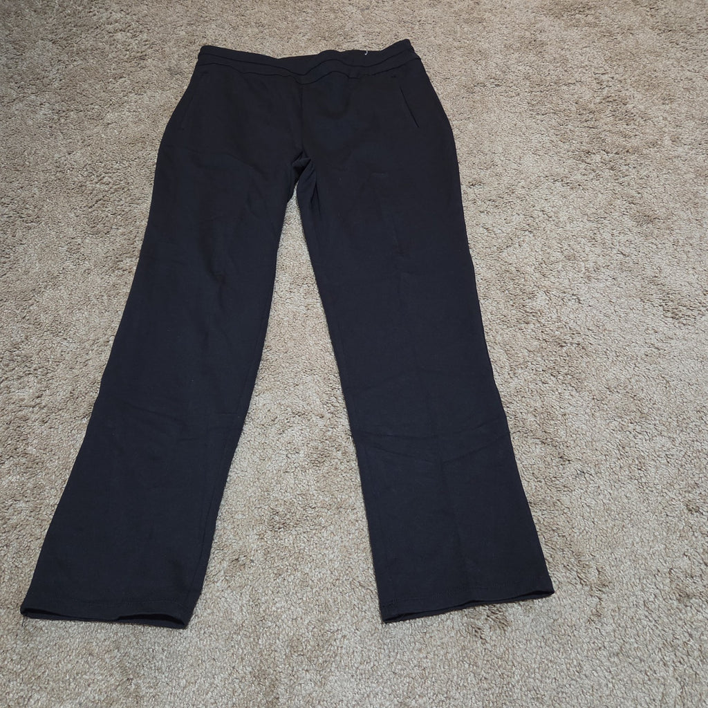Cato Black Slacks Womens MP Classic Stretch Pull On Pants Comfort