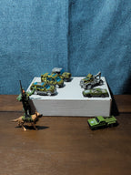 8 Pc. Soldier Action Figure & K9 Dog | Army Vehicles| Military Toy Strike Team