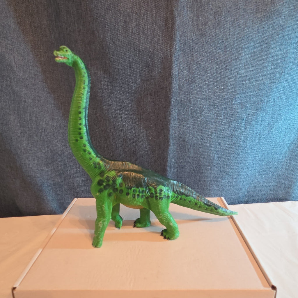 Vintage Safari Ltd Brachiosaurus 1996 Dinosaur Figure Long Neck Green Toy 11"