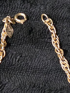 Sarah Coventry Emberwood Long Vintage Necklace 1975 Gold Tone Root Beer Amber