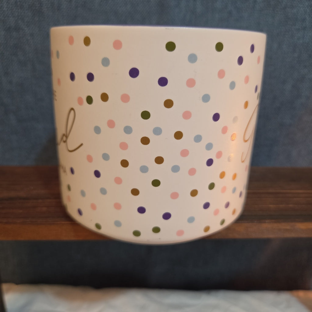 Threshold Grand In Grandma 16oz Stoneware Coffee Mug Dotted