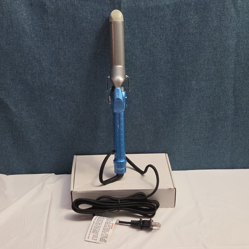BaBylissPRO Nano Titanium 1.25" Curling Iron BNT125S New Open Box Professional