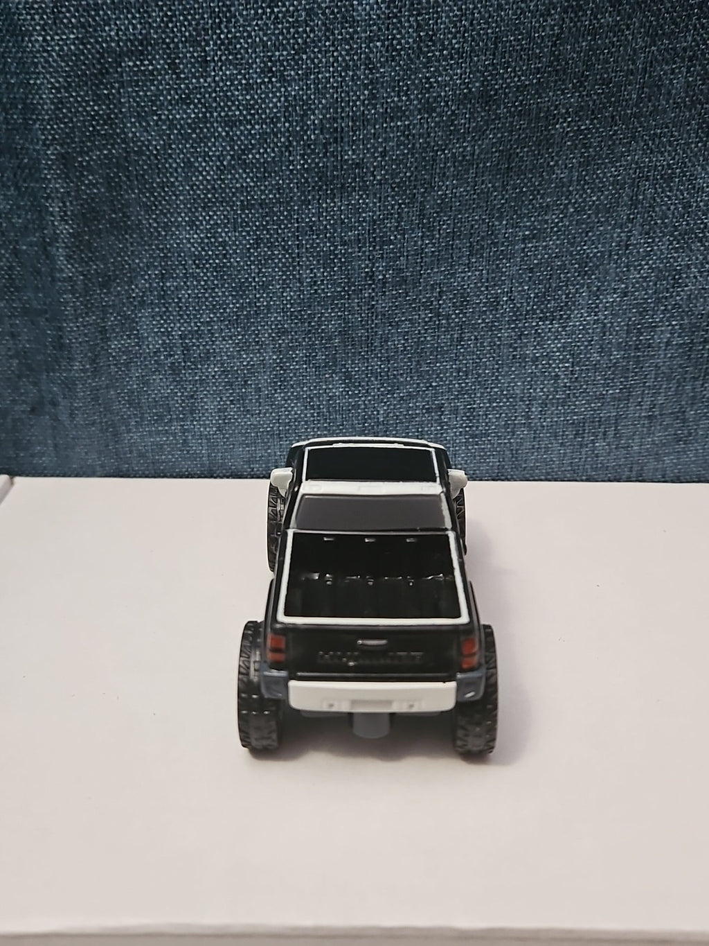 McDonald's Hummer H3T Toy Truck | 2006 Happy Meal Friction Car | Black & White