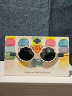 Fynn & Riley Toddler Girls Sunglasses Flower Polka Dot 100% UV Protection NEW