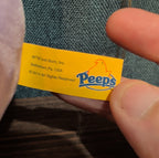 Peeps Bunny Plush Lot 4 Strawberry Tie-Dye Purple Yellow 2014
