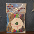 Creatology Friendship Bracelet Kit 15Pc Floss Hemp Wheel Y2K Craft