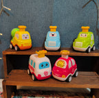 5Pc Pull Back Toy Car Set Toddler Kawaii Push Play