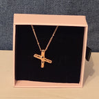 Pixie The Penguin Letter X Necklace Rose Gold Tone Puffy Coquette NIB
