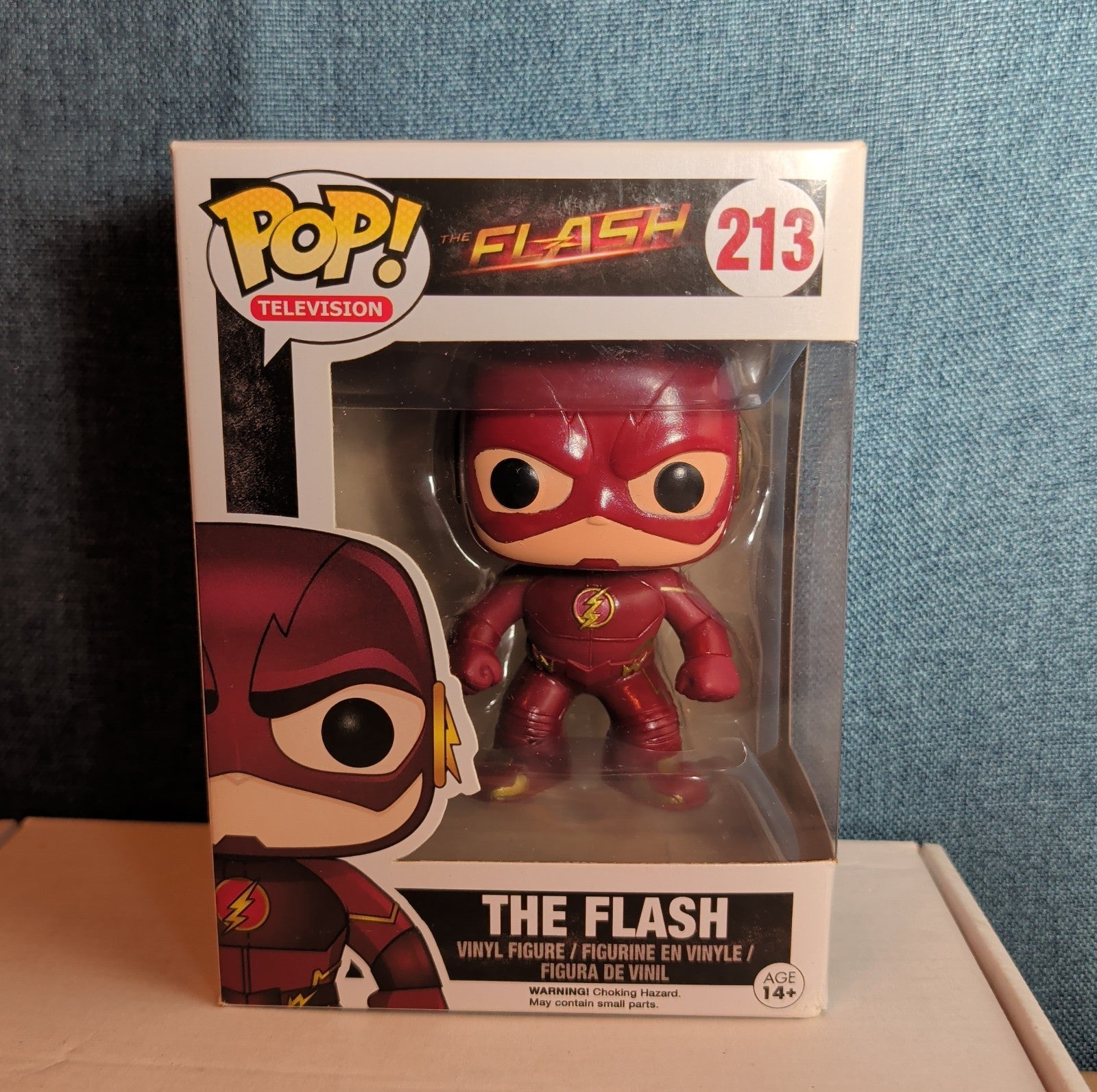Funko Pop Television Vinyl DC Universe  The Flash #213 in Box with Protector