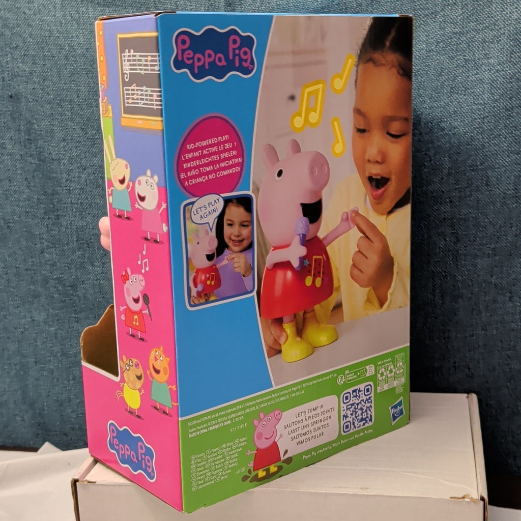 Hasbro Peppa Pig Talk & Sing Peppa Doll Musical 50+ Sounds Songs New Sealed