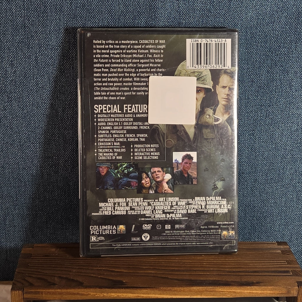 Columbia Pictures Casualties of War DVD