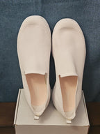Skechers GO WALK Joy Women’s 11 White Mesh Slip On Air Cooled Goga Mat 124187