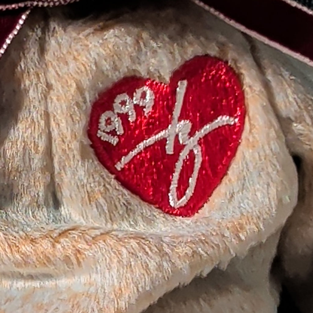 1999 Signature Bear Ty Beanie Baby Retired MWMT with Tag Protector Ginger Bear