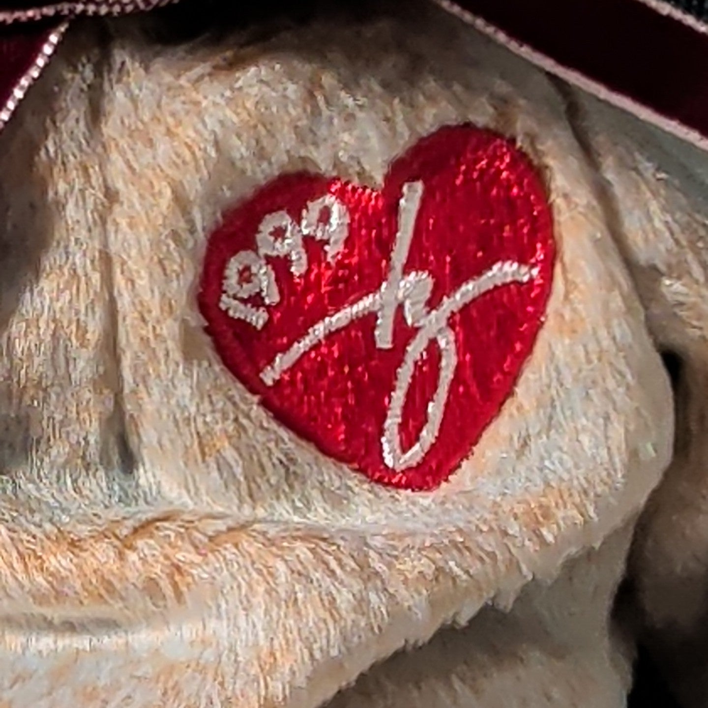 1999 Signature Bear Ty Beanie Baby Retired MWMT with Tag Protector Ginger Bear