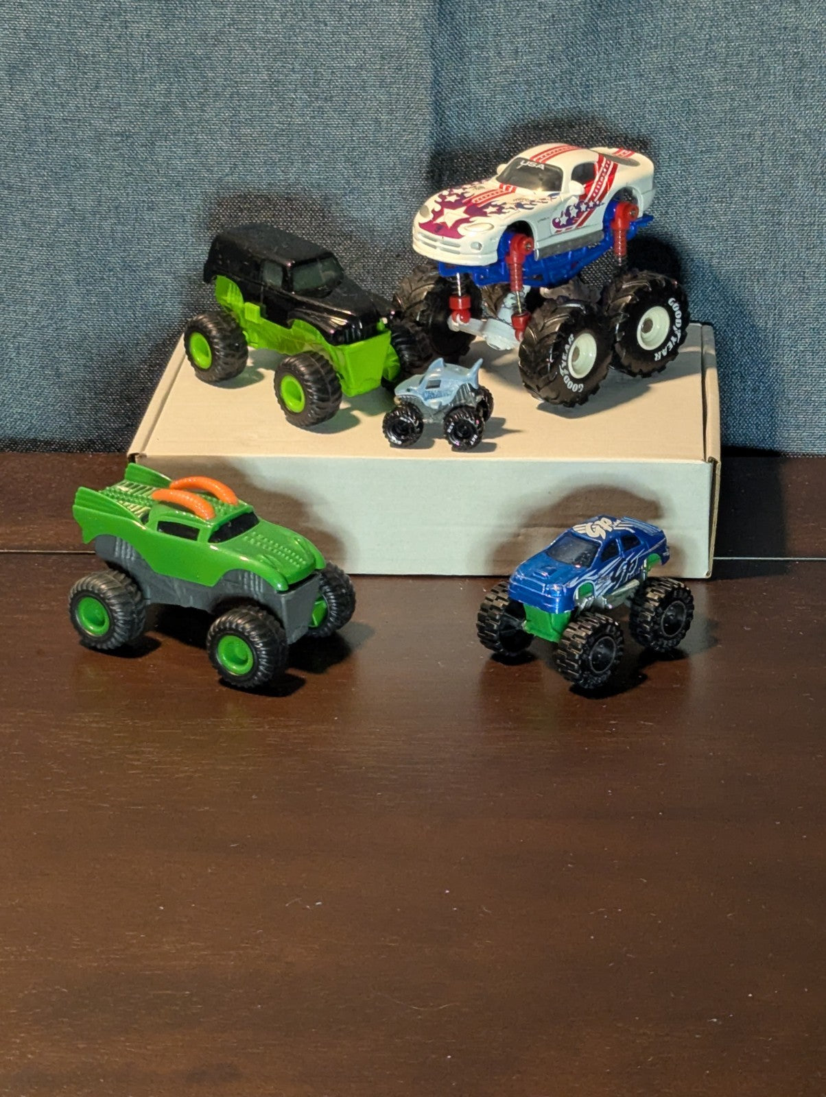 Monster Truck Bundle | Vintage Road Champs Goodyear Tires, Hotwheels Mini Shark