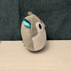 Ty Squish-a-Boos Slush Husky Dog Plush Blue Glitter Eyes Squishy Beanie with Tag