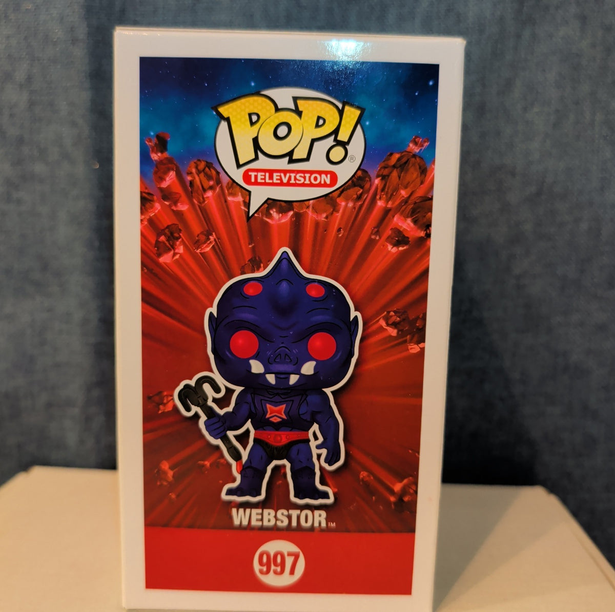 Funko Pop! TV 997 Webstor Masters of the Universe 2020 NIB with Protector