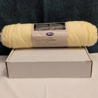 Vintage Wintuk Yarn 100% Orlon Acrylic Fisherman Cream 4-Ply Worsted Weight NOS