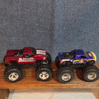 Hot Wheels Monster Trucks Race Bundle Crush Cars Diecast Y2K Mixed with Demo Car