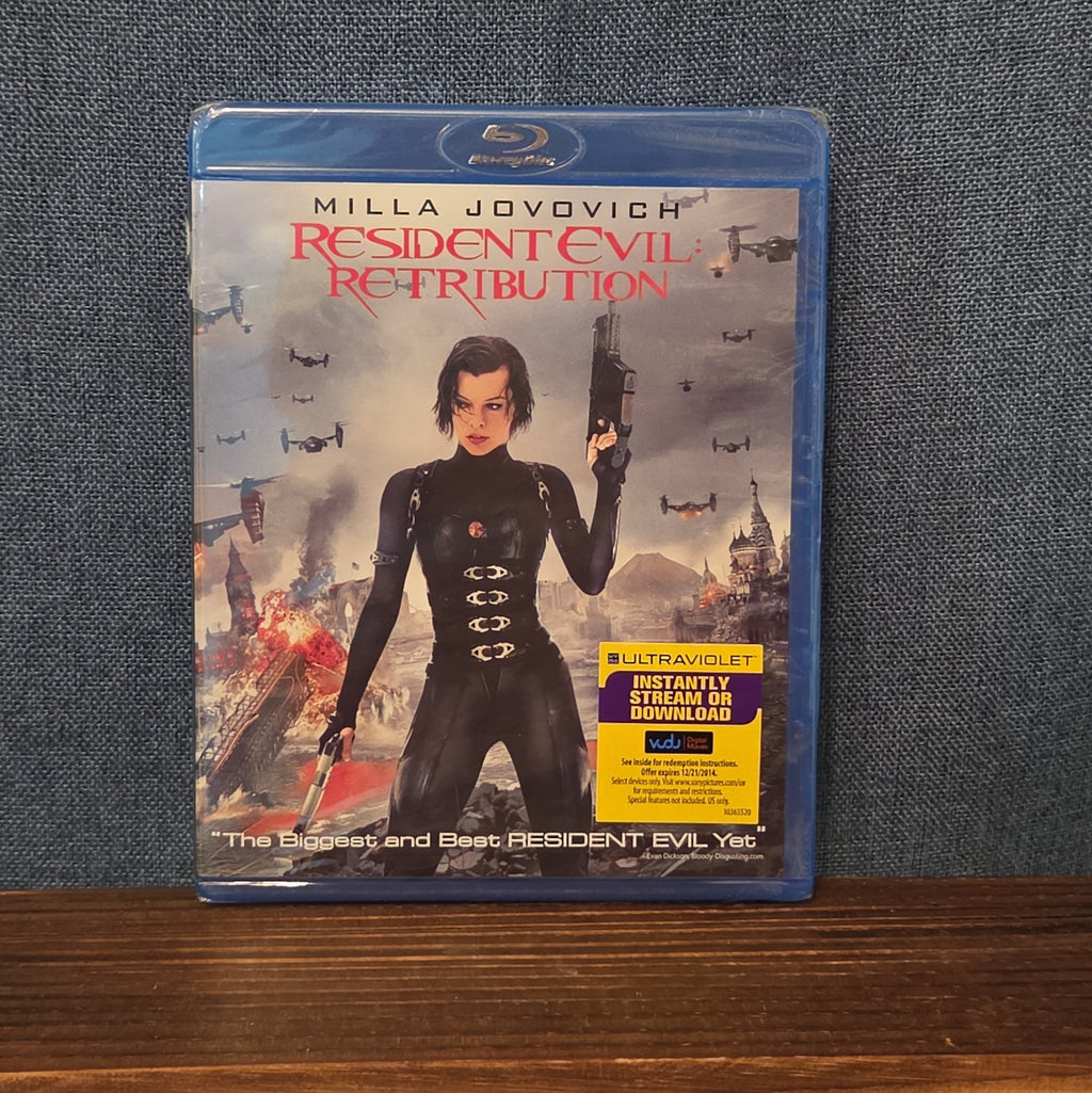 Resident Evil Retribution Blu-Ray Milla Jovovich