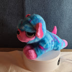Zuru CoCo Surprise Neon Cone Poppy The Dog Blue & Pink Plush W/ Surprise Inside