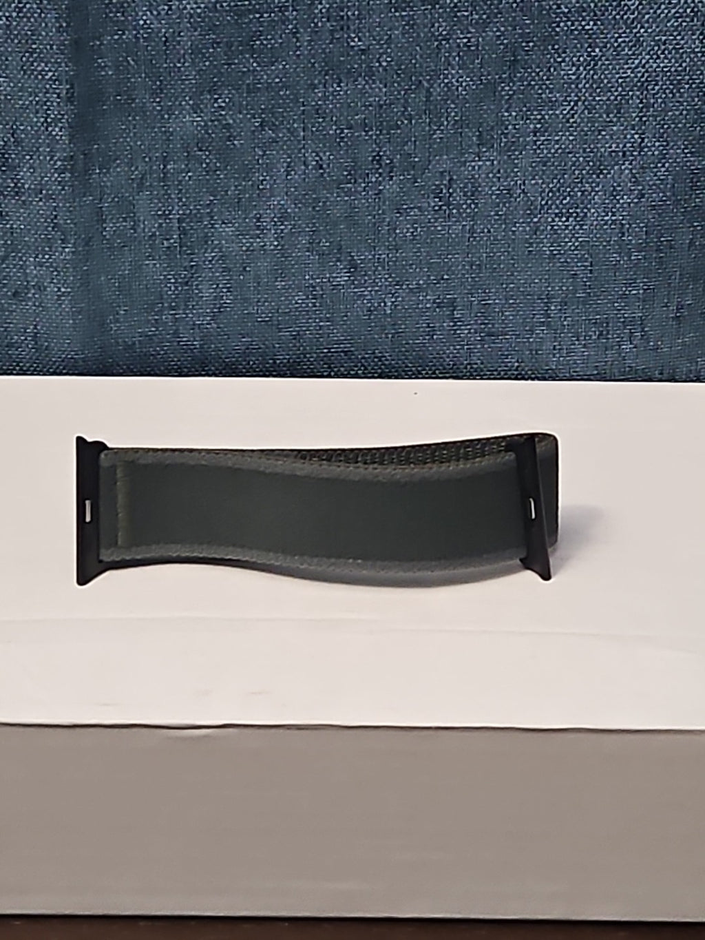 Adjustable Braided Solo Loop Band for Apple Watch 49/45/44/42mm | Olive Green